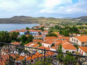 Lesbos-Griekenland-view-Petra