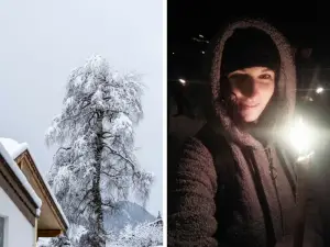 Wintersport-nachtwandeling-fakkels