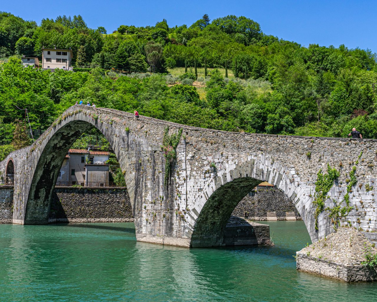 Barga-Italië-brug