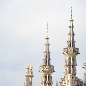Leuven-gratis-bezienswaardigheden-Stadhuis-torentjes