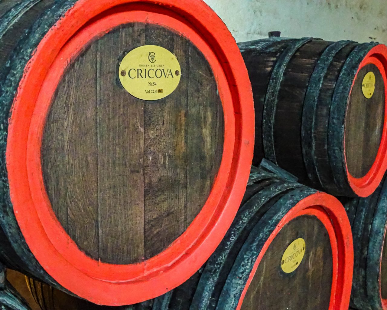 Tonnen-Cricova-wijn