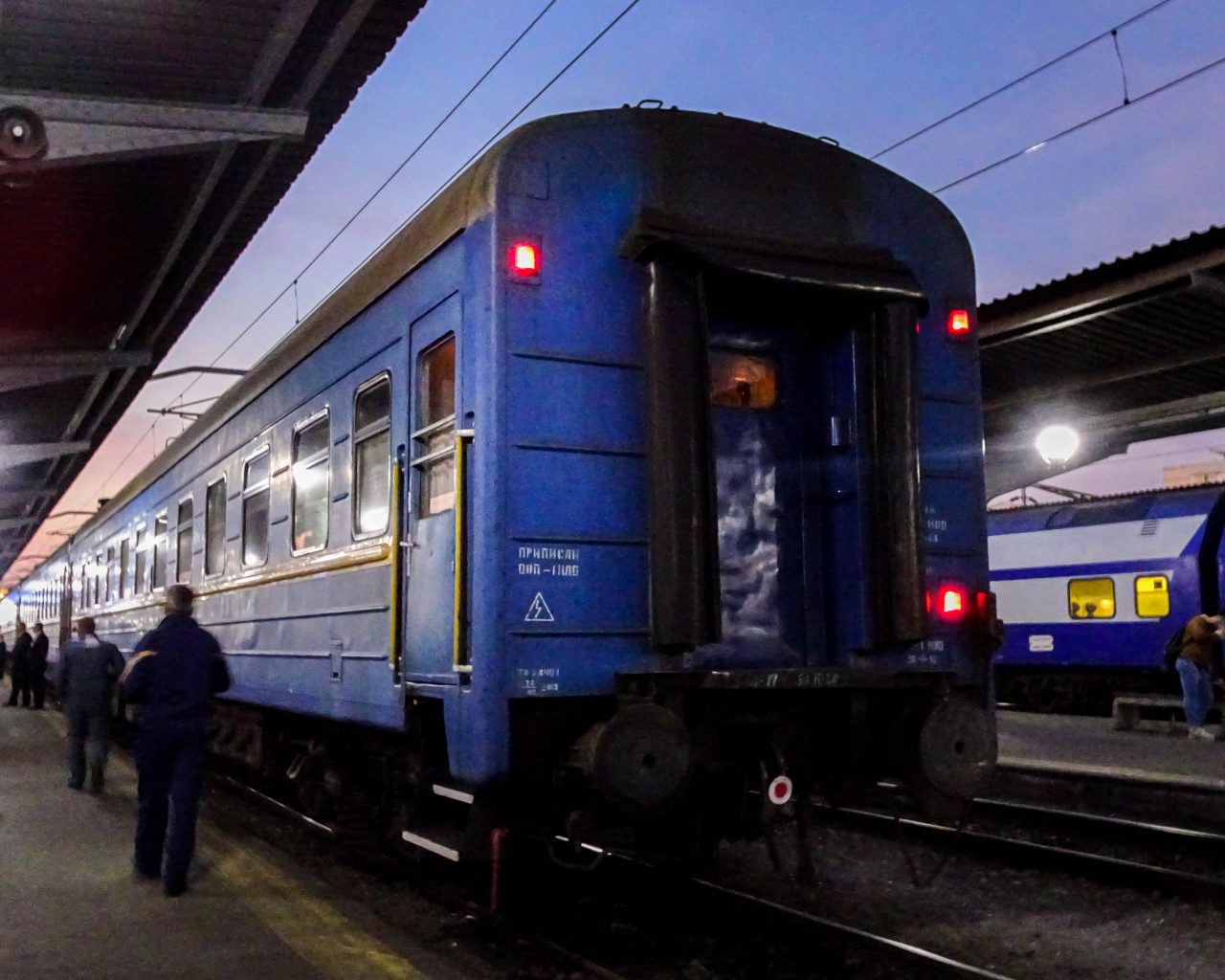 Nachttrein-Boekarest-Chisinau-voor-vertrek