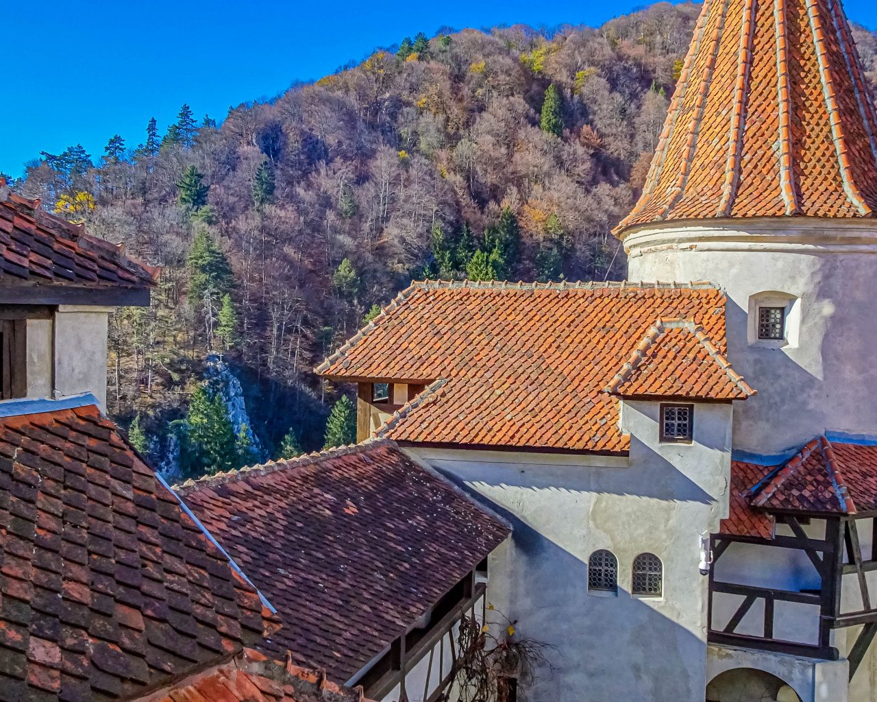 Uitzicht-vanaf-Kasteel-Bran