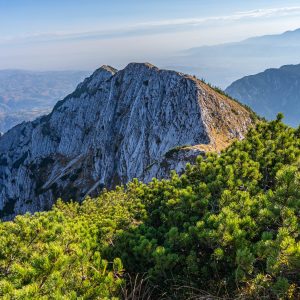 Zonsopkomst-bergtop-Piatra-Craiului