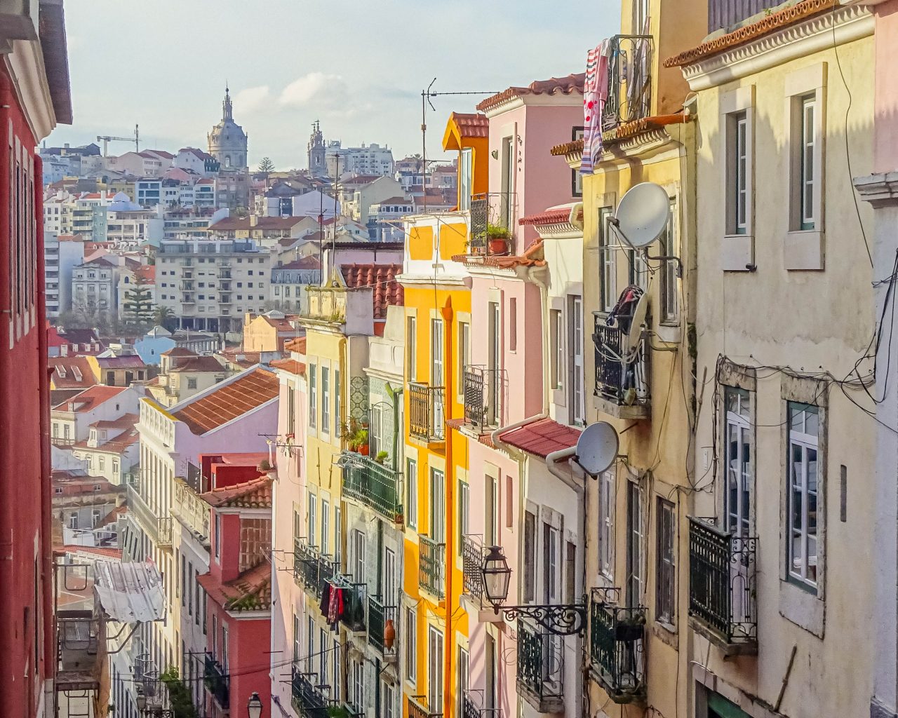 Uitzicht-Baixa-Lissabon