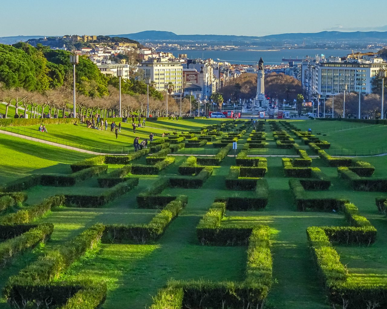 Uitzicht-over-Parque-Eduardo-VII