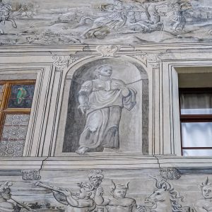 Muurschildering-Schloss-Ambrass