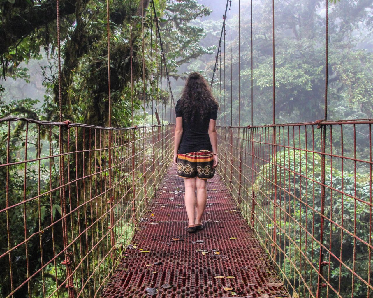 Jess-in-Monteverde-Costa-Rica-brug