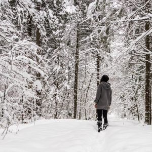 Wandelsokken-Decathlon-in-sneeuw