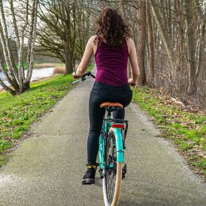 Jessica-op-fiets-fietsroutes-Den-Bosch