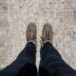 Wandelschoenen-tijdens-Pieterpad