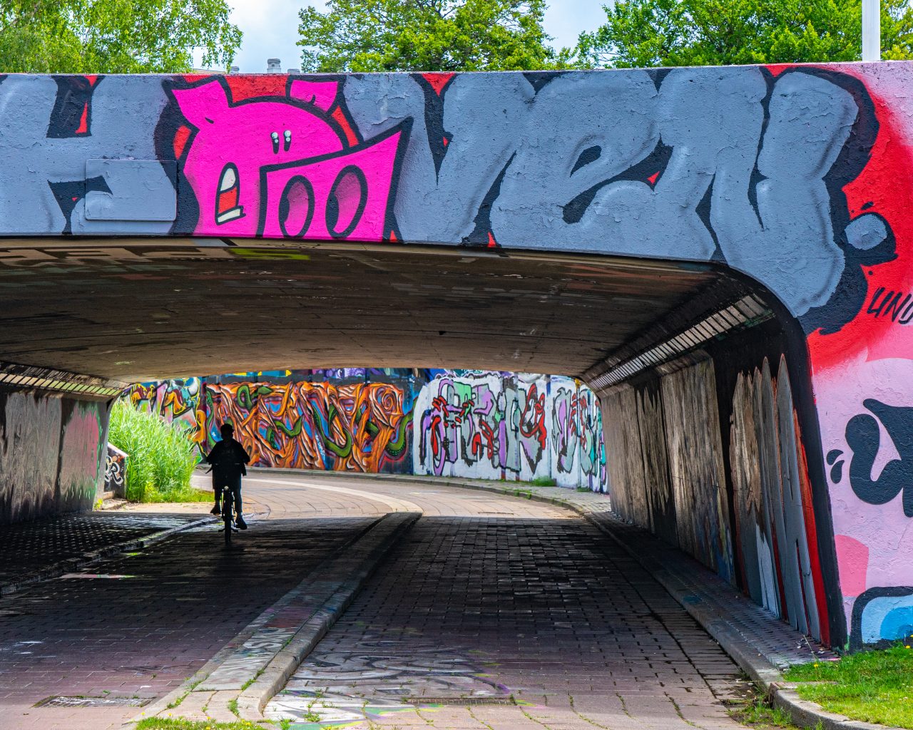 Graffiti-fietspaden-Berenkuil-Eindhoven