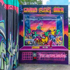 Graffiti-Eindhoven-grijpmachine