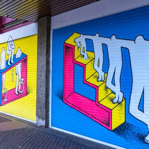 Kleurrijke-graffiti-samengesmolten-mensen