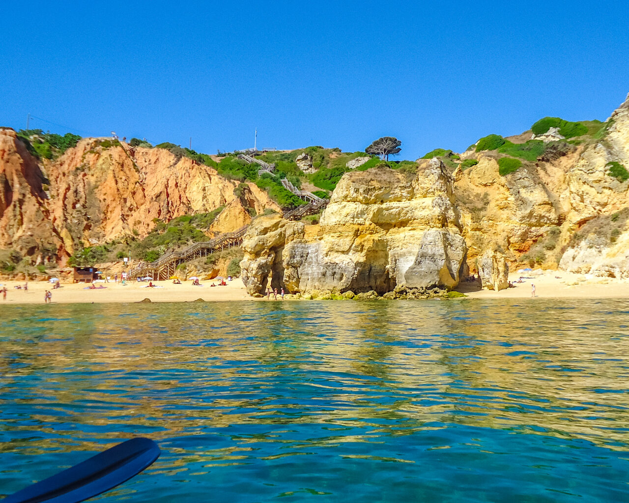 Praia-lagos-tijdens-kajakken