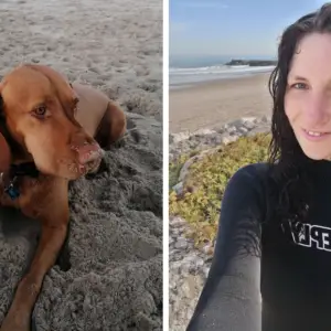 rusty-op-strand-en-jessica-wetsuit