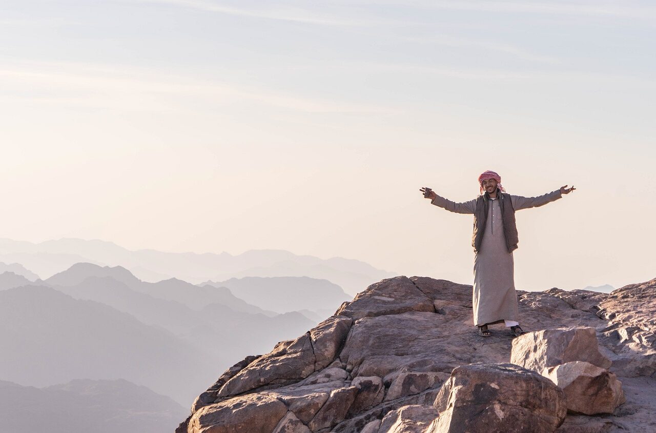 Bedoeien-op-top-Mount-Sinai-Egypte