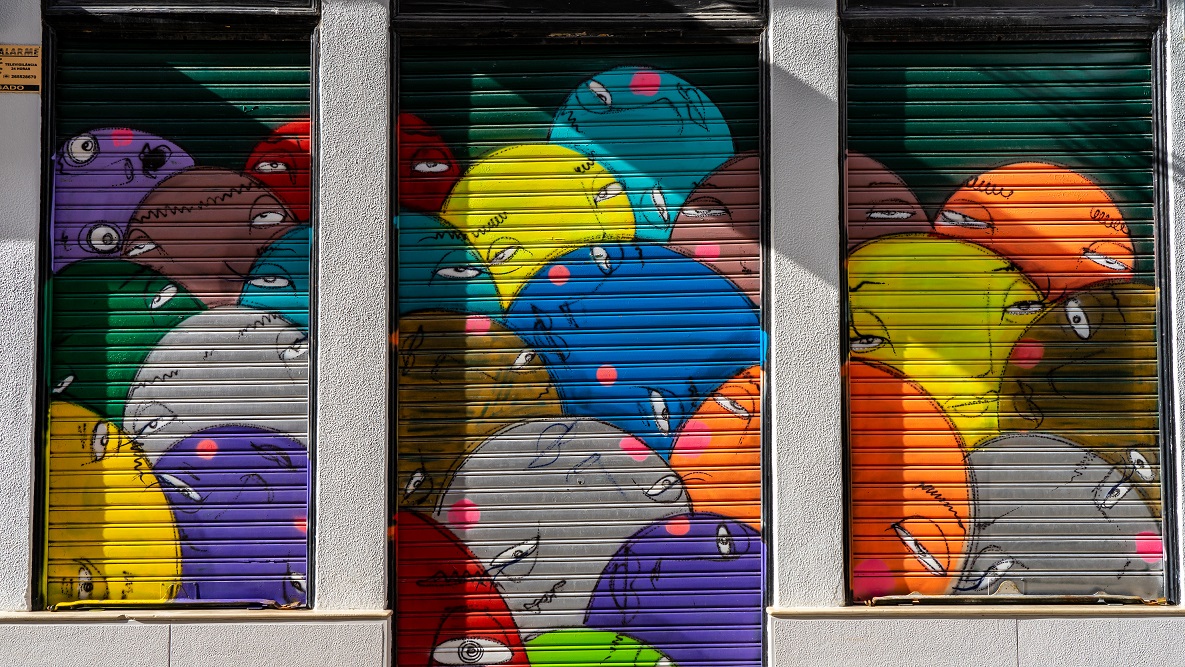Graffiti-in-Setubal-binnenstad