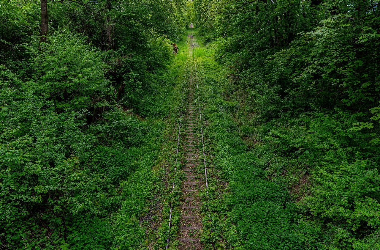 Oude-spoorweg-Duitsland