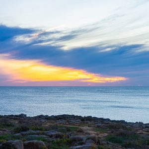 Peniche-tijdens-zonsondergang-Portugal