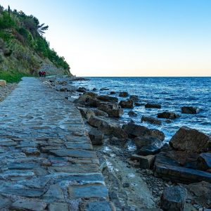 Boulevard-naar-Piran-kust-slovenie