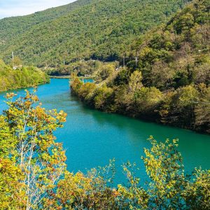 Turquoise-Soca-Rivier-Slovenie