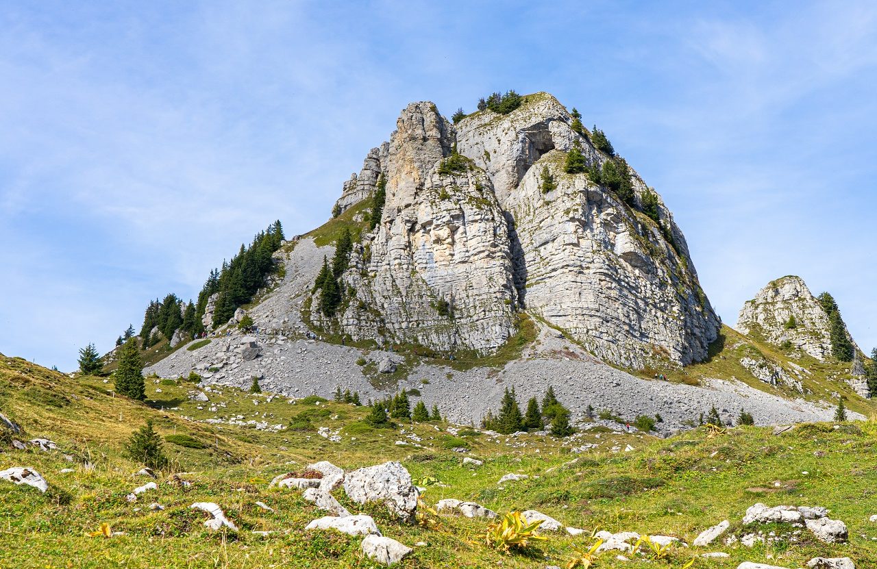 Bijzondere-rotsformaties-Schynige-Platte-Zwitserland