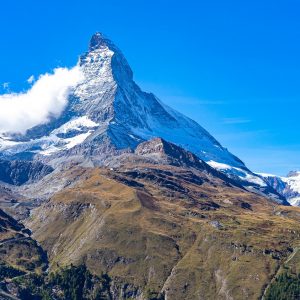 Uitzicht-op-Matterhorn-Zwitserland