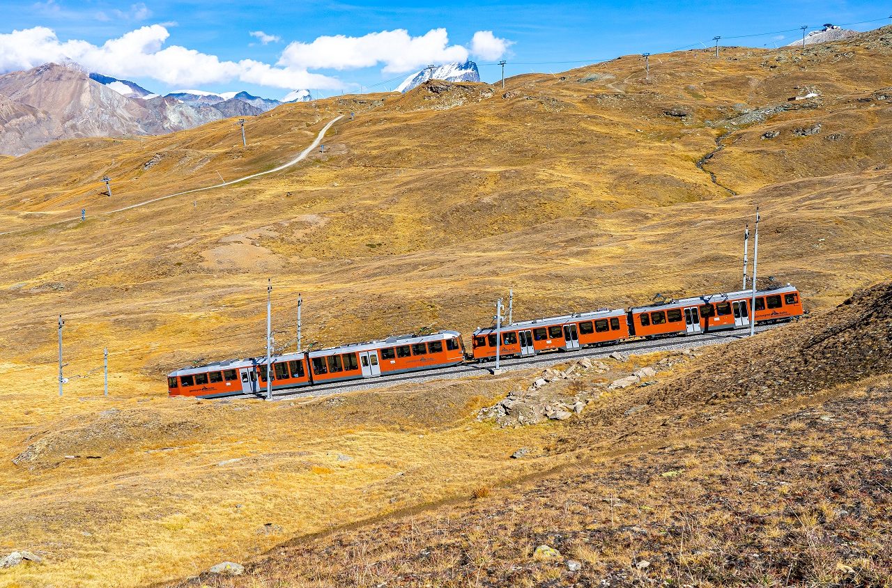 Gornergrat-trein-door-de-bergen