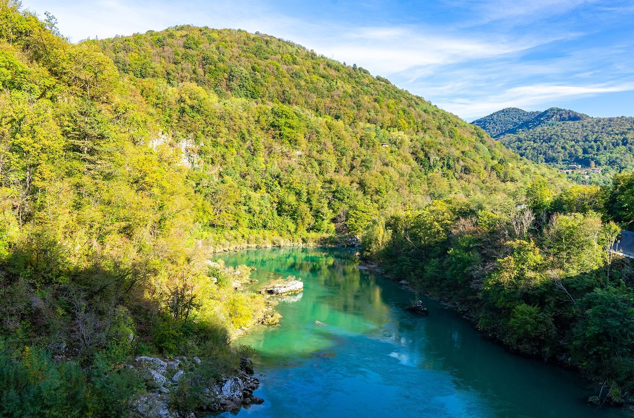 Soca-rivier-Slovenie
