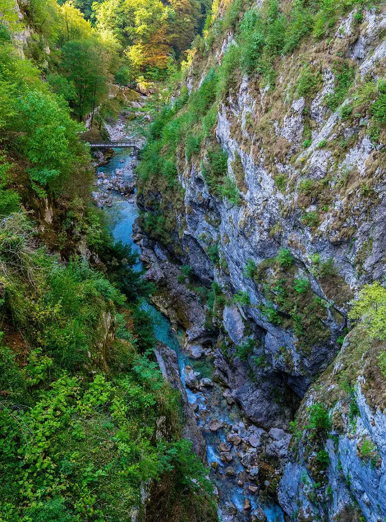 Tolminkloof-Slovenië