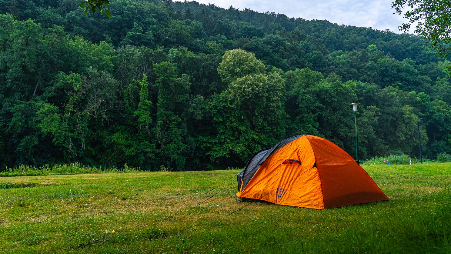 Tent-tijdens-kamperen-Luxemburg