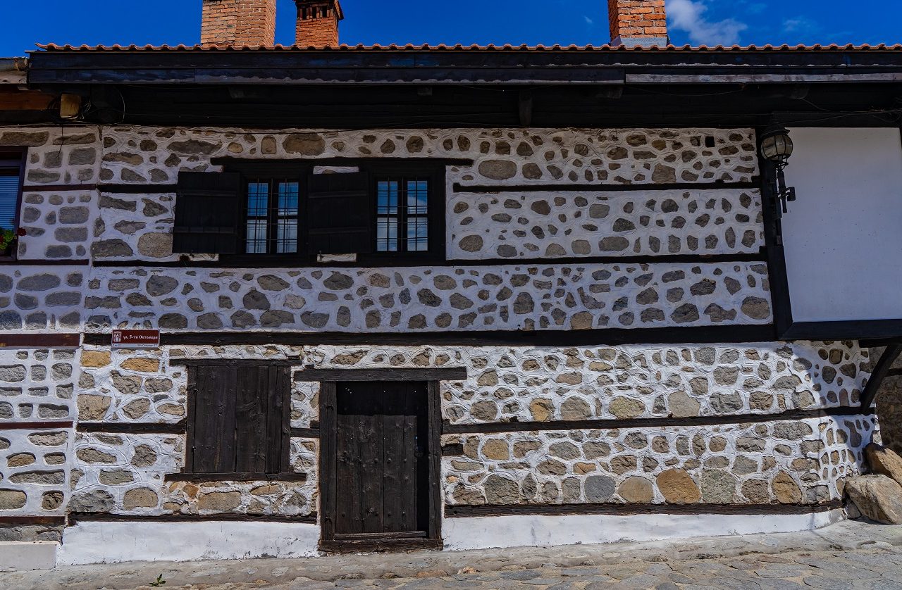 Traditionele-huizen-Bansko-Bulgarije