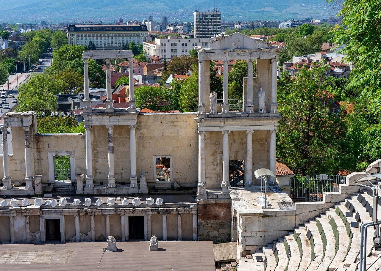 Amfitheater-oude-stad-Plovdiv