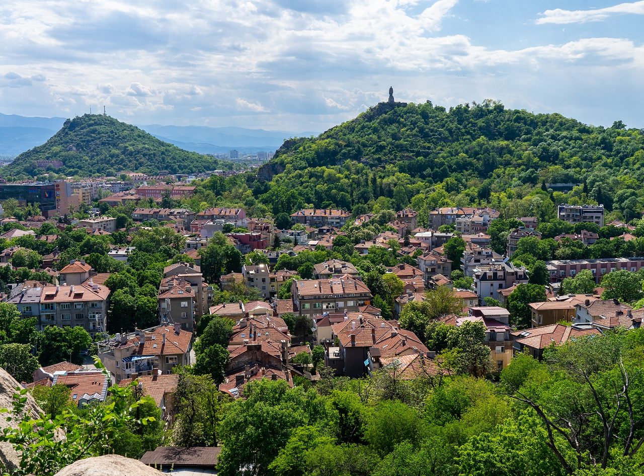 uitzicht-over-Plovdiv-Bulgarije