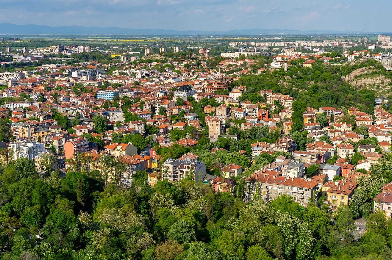 uitzicht-over-Plovdiv-Bulgarije