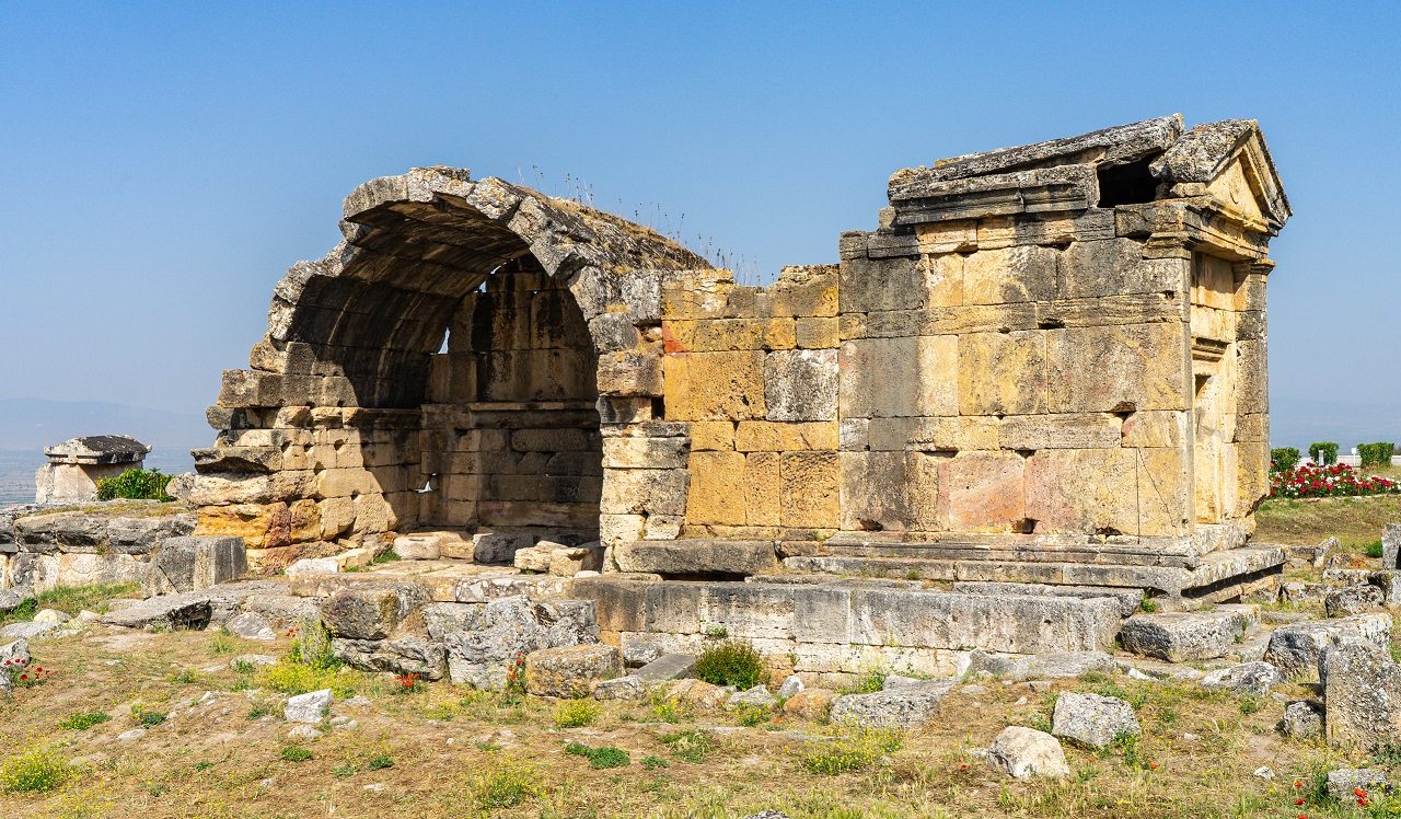 Ruines-hierapolis-Pamukkale