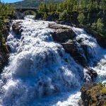 Voringsfossen-Watervallen-Noorwegen