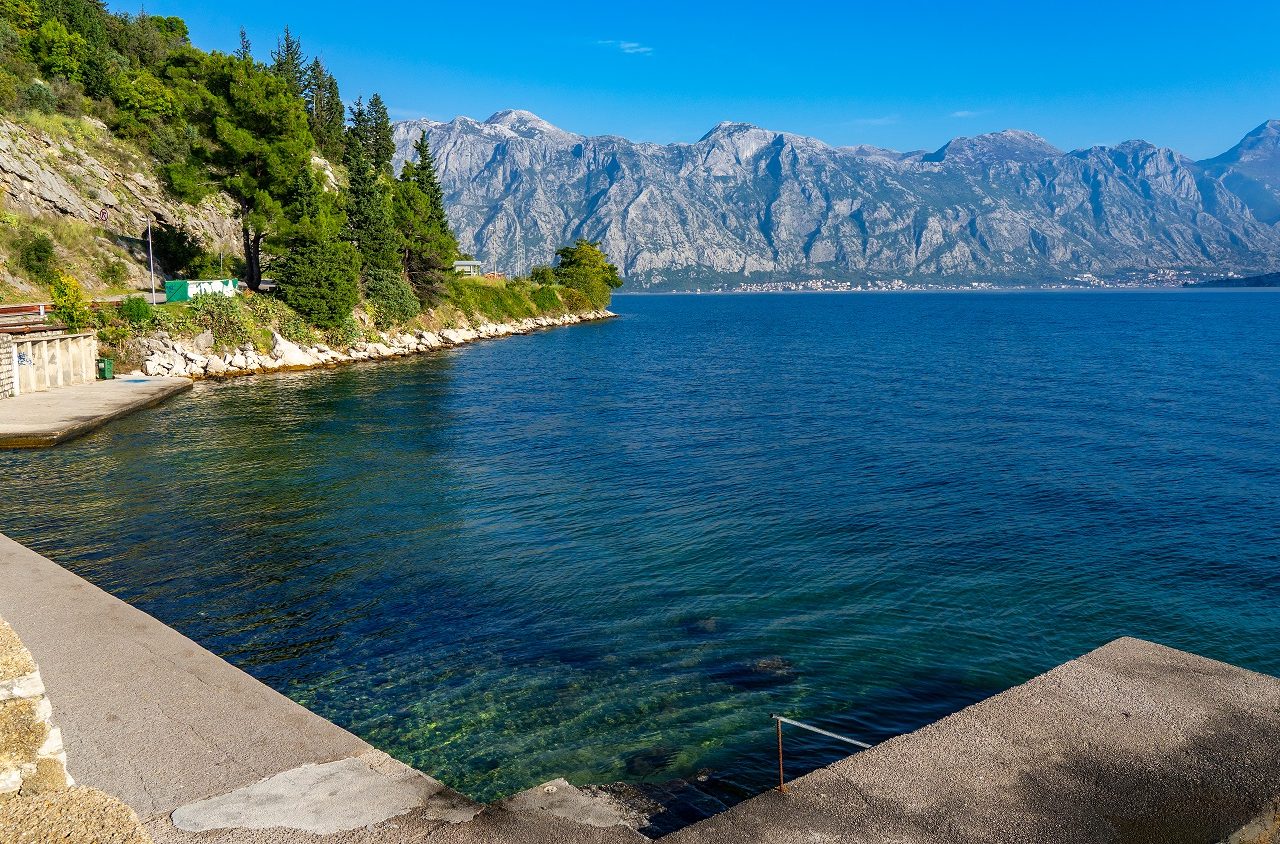 Perast-Beach-Montenegro