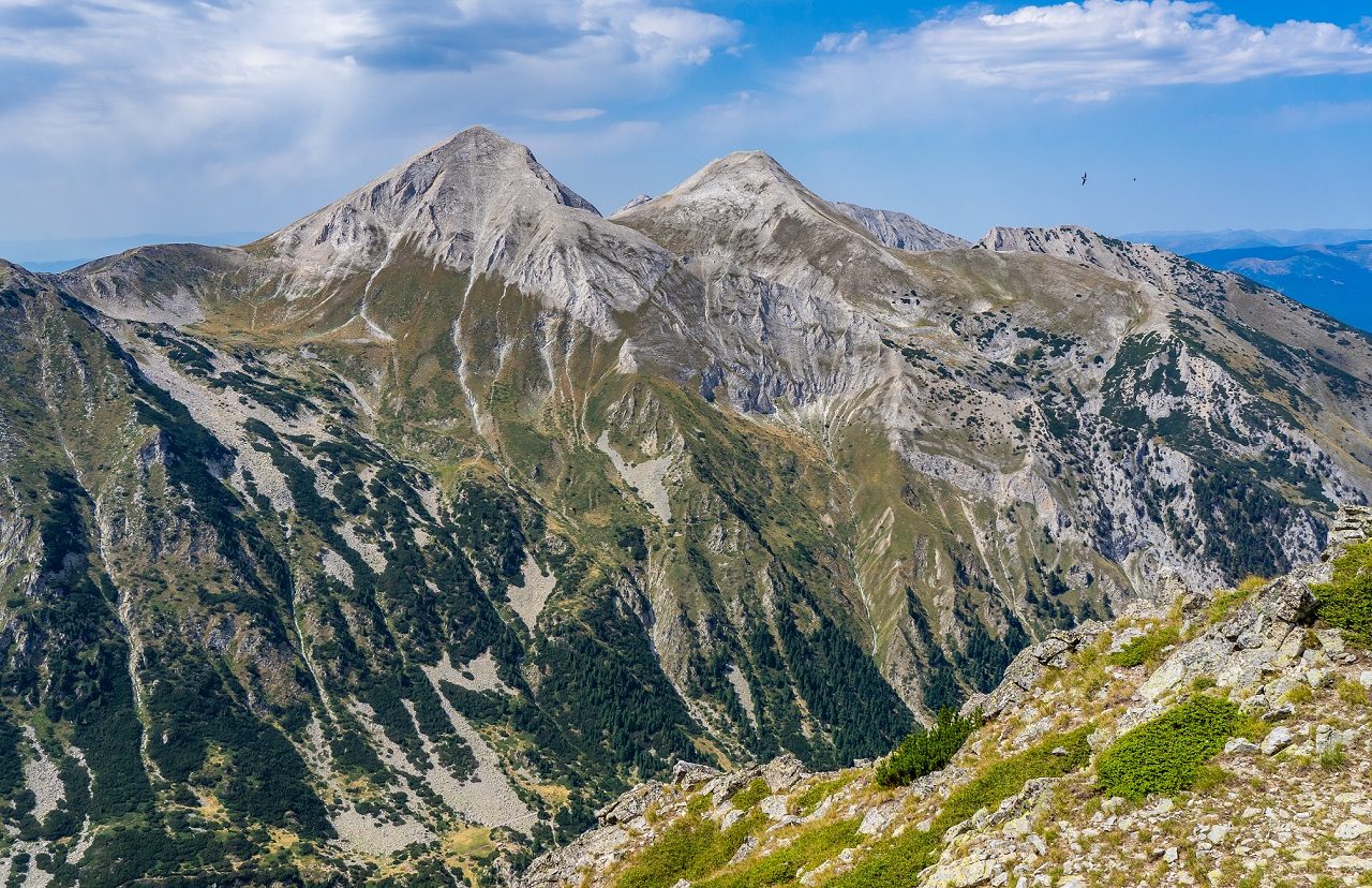 Uitzicht-op-Vihren-Peak-vanaf-Todorka-Bansko