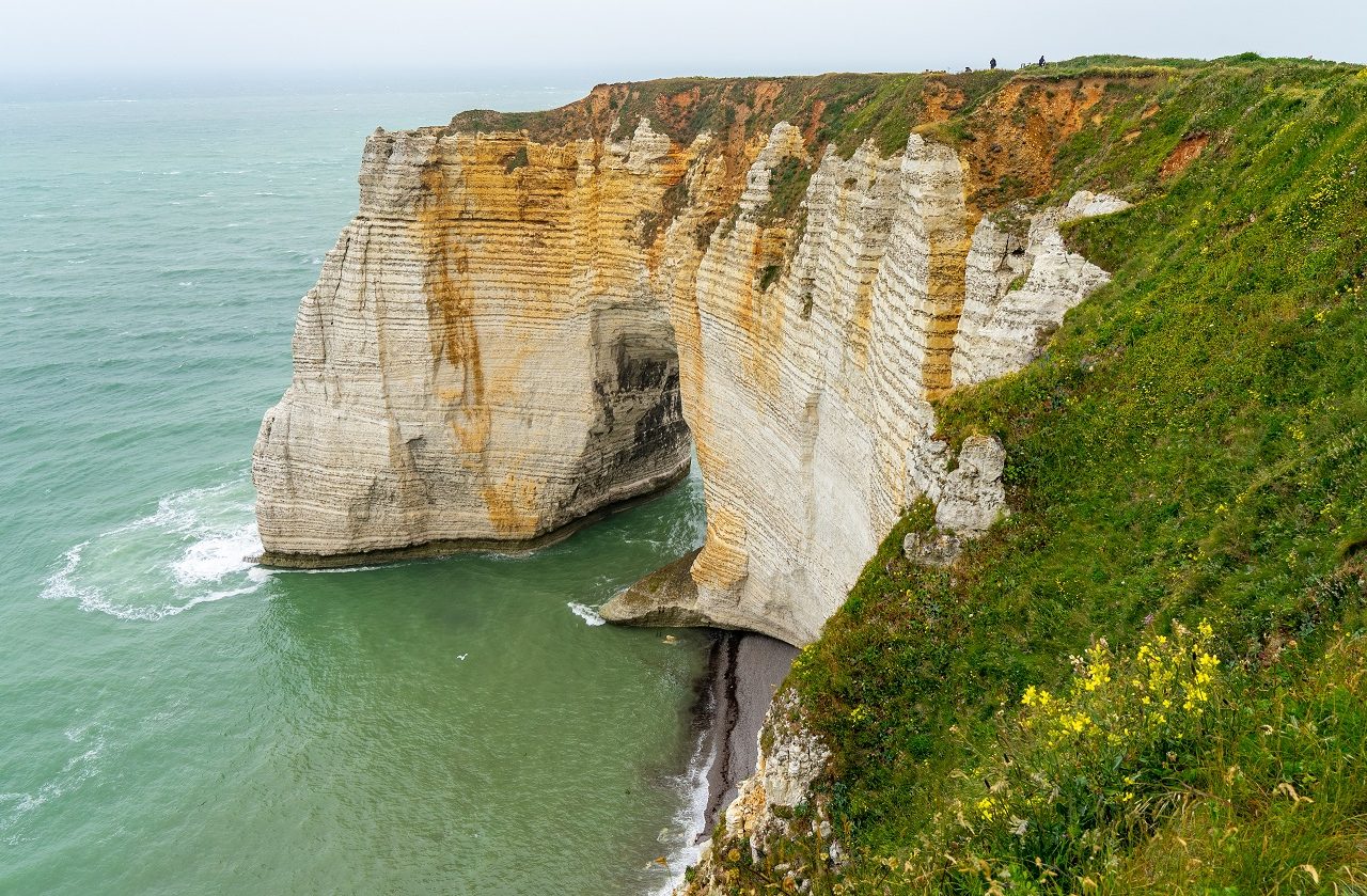 Krijtrotsen-Etretat-Frankrijk