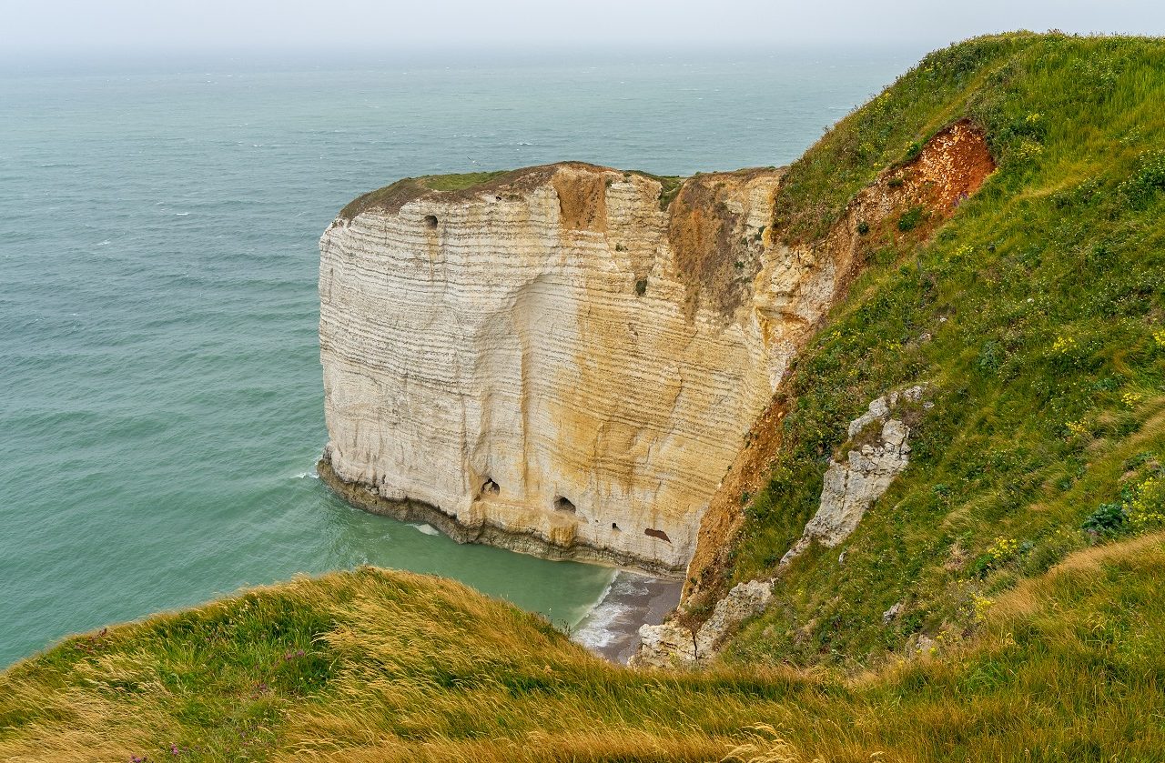 Krijtrotsen-Etretat-Frankrijk