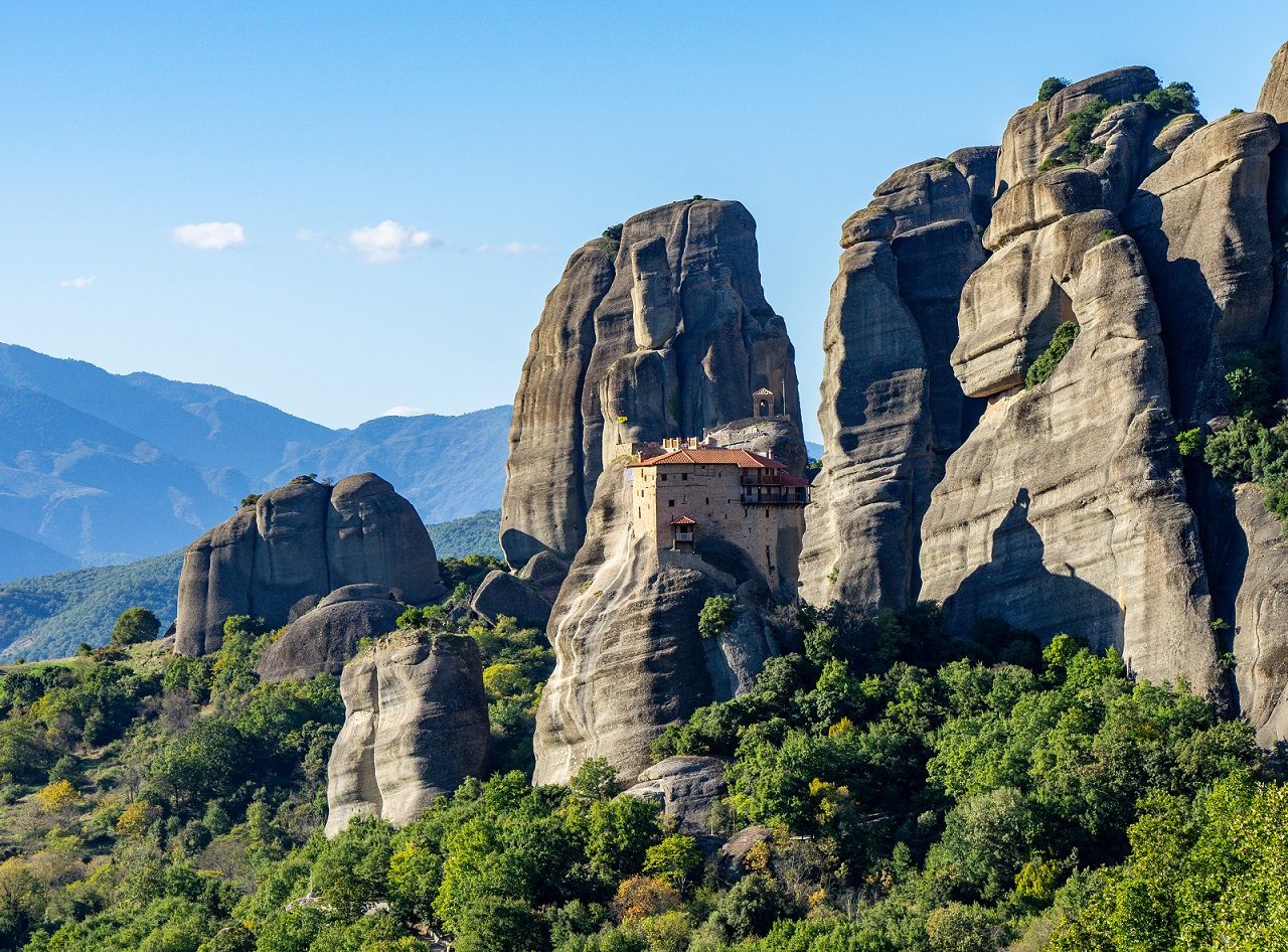 Kloosters-Meteora-Griekenland