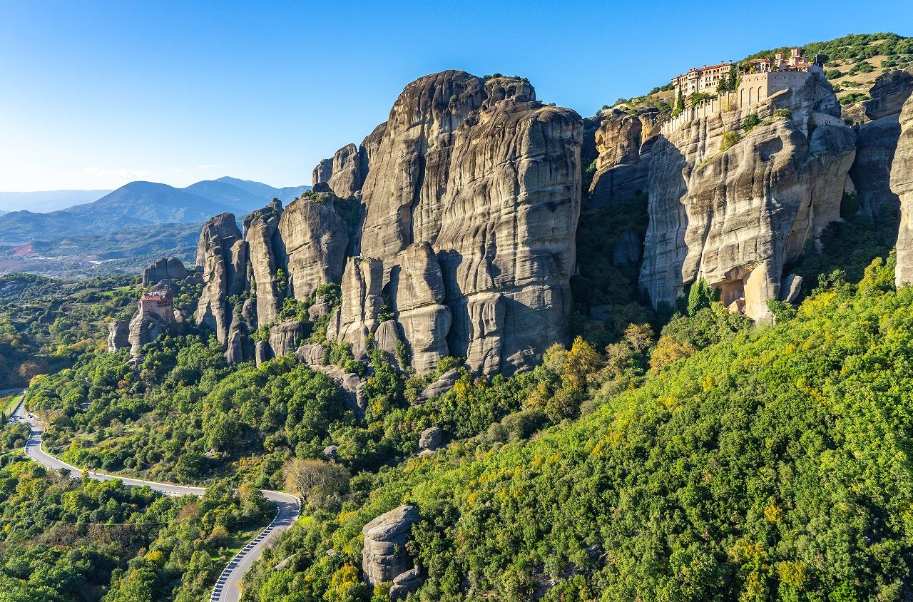 Kloosters-Meteora-Griekenland