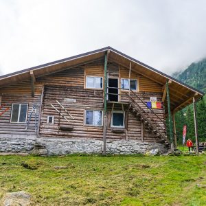 Berghut-Retezat-Nationaal-Park-Roemenië