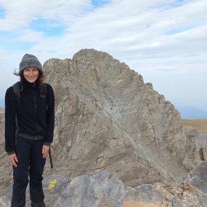Jessica-in-bergen-Mount-Olympus-Griekenland