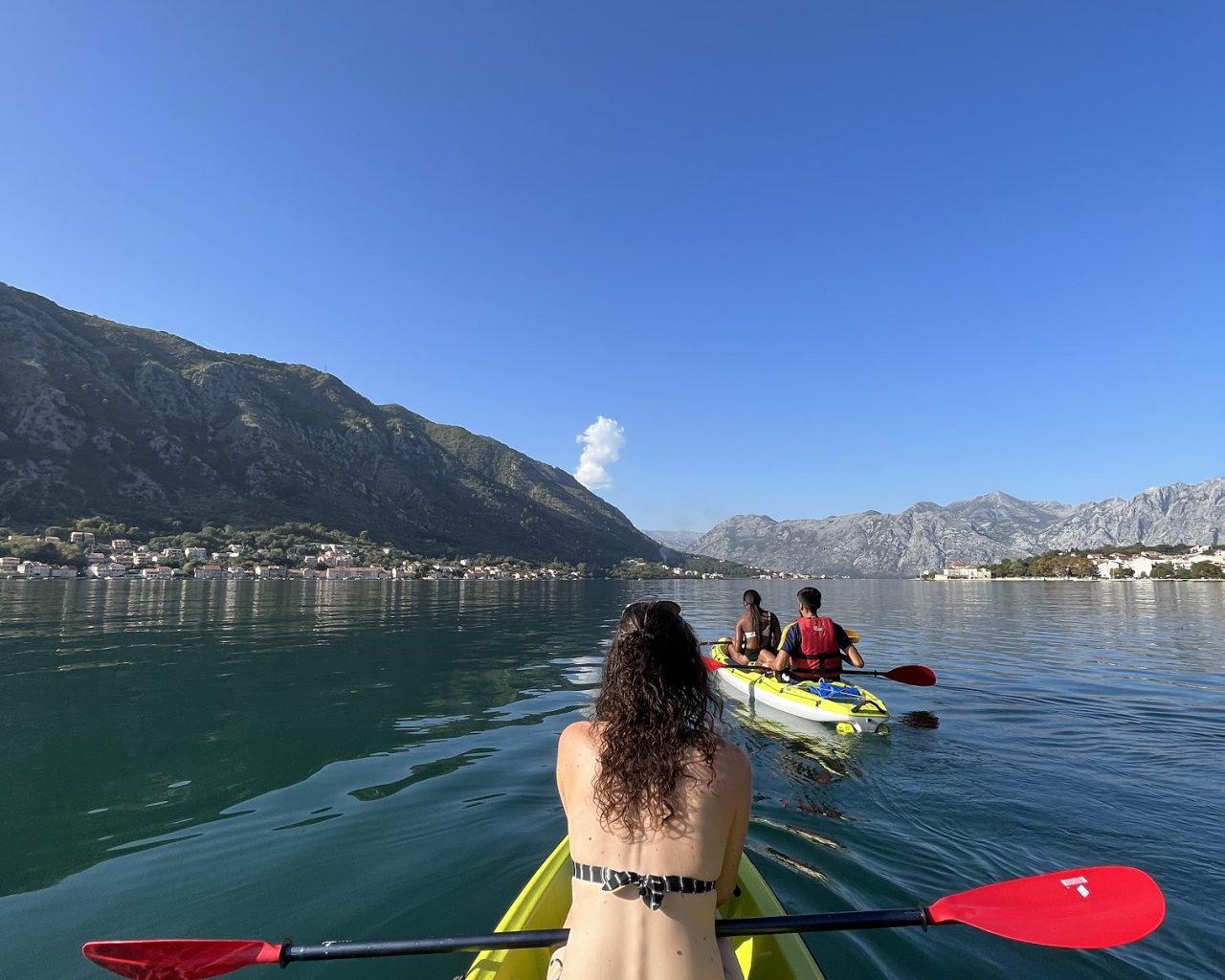 Kajakken-watersporten-Montenegro-Jessica