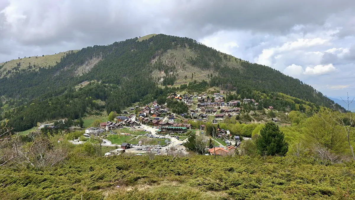 Pravalla, een bergdorpje in de bergen van Sharr Nationaal Park in Kosovo